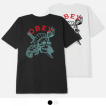 오베이 오베이 (165263097) 피스 스컬 반팔티