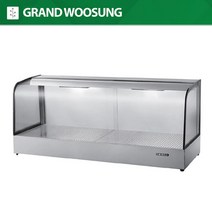 우성 온장고 W600 곡면 1단 GWHCTK06HAS1 업소용 온장쇼케이스
