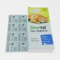 독일수입bayer고양이 체내구충 8알 2통구입제한 C-0358, 1개