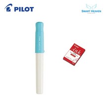 파이롯트 카쿠노 만년필 + 카트리지 5p 세트, EF, SL(만년필), 레드(카트리지)