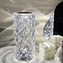 몬스데코 카브리 크리스탈 LED 무드등, 투명