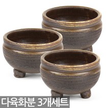 한성화분 미니화분 3개세트 MP289 다육화분 화분 다육이화분 도자기화분 옹기화분, 08_한성_화분(MP69)(3개세트)