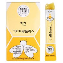 젤젤 키즈 그린프로폴리스 - 플라로이드 17mg 함량 신학기 면역력 상승!