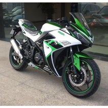 2인용 배달 승차보조금 자동 배터리 자동 전기 스쿠터 오토바이, 단일사이즈, 그린 화이트 200cc 단일 실린더