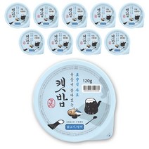 캣밥 고양이 습식 사료 츄르 보양식 닭고기+참치, 6박스, 120g x 10개입
