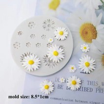블루 베리 라즈베리 촛불 금형 3D 시뮬레이션 과일 실리콘 금형 DIY 초콜릿 베이킹 케이크 금형 수제 공예 용품, 데이지