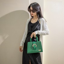 2023 ladies bag 여성토트백 악어 가죽 핸드백 2 in 1