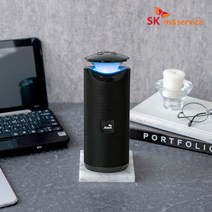 액센SK102 LED블루투스 무선 듀얼스피커 TF카드 USB