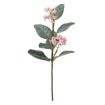 이케아 스뮈카 조화 유칼립투스 핑크 30cm