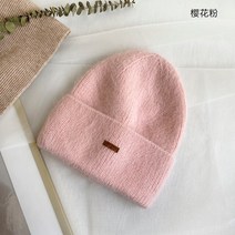 양봉 헤드 보호망새로운 ins 그물 붉은 바람 달콤한 작은 모피 토끼 머리 뜨개질 모자 겨울 귀 보호 양모