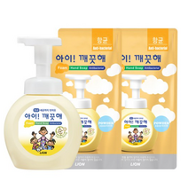 아이깨끗해 핸드워시 순 250ml + 200ml x 2p 세트, 12개