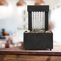 인테리어 실내분수대 물래방아 가습기 diy 미니 안개 실내 물 분수 데스크탑 장식품, 협력사