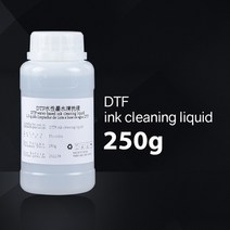 엡손 a3 a4 a2 a1 dtf 프린터 잉크 잉크 인쇄 필름 및 모든 dtf 프린터와 호환되는 티셔츠 옷 전송, dtf 클리너 250ml