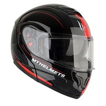 [MT헬멧] ATOM SV RACELINE EVO GLOSSY BLACK/RED 아톰 레이스라인 에보 유광 블랙/레드