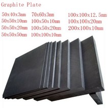 벨트 원형 에어 스핀들 패스툴 샌더 다중 크기 고순도 흑연 시트 고온 전극 플레이트 Edm 탄소, 50x50x50mm
