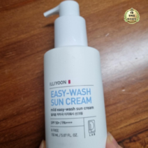 일리윤 저자극 이지워시 선크림 SPF50+ PA++++, 30개, 150ml