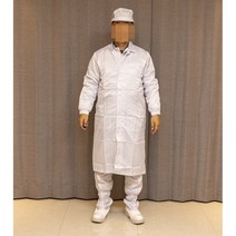 제전복 방진복 무진복 제전가운( 방진가운 무진가운)흰색 파란색, 2XL