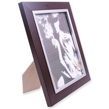 [가성비 최고]다크원목액자6x8(S)15x20cm(사진크기) YS21MA01