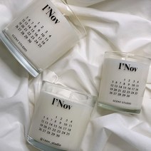 [무료 레터링변경] 캔들 소이캔들 실내방향제 향초, 7oz, 선물포장, 레드프룻