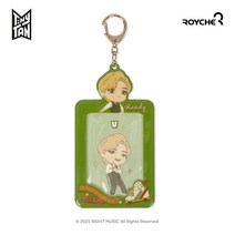 BTS 타이니탄 다이너마이트 포토 카드 키홀더 뷔