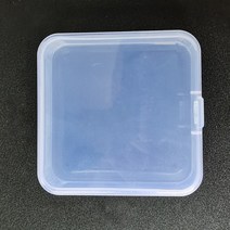 베크나모루 투명미니수납함 8.5 x 8.5 cm, 투명, 10개