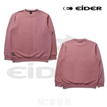 아이더 [매장정품/할인상품] 부해 보이지 않으면서 이쁜 남녀공용 (로기) 긴팔 맨투맨 티셔츠 [DMU20245/Pink(P3)][NC불광점]