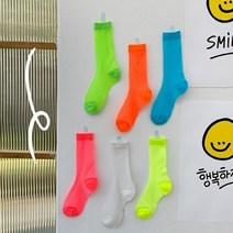뿜이네 키즈 니삭스 양말 레깅스 컬러링니삭6종세트