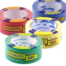 칼라마스킹테이프 50mmx40M 1개입, 파랑