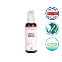 아토난다 유기농 향균력 99.9% 저자극 진정 보습 로즈 오또 수딩젤 100ml, 1개