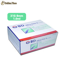 BD 울트라파인2 인슐린 주사기 31G 8mm 1ml 100개입 펜니들 실린지 바늘 침 당뇨 혈당 멸균 주사침 G