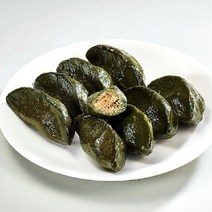 영광 모시잎 생송편(참깨) 100개, 단일옵션, 40g