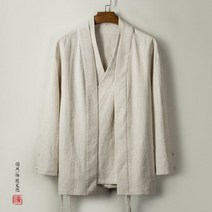 남성 퓨전 생활한복 개량한복 도포 무사 무술검객 두루마기 빅사이즈 환혼 졸업 의상