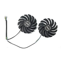 쿨러팬 냉각팬 85mm 4 핀 RX 5700 gpu 쿨러 MSI Radeon XT Gaming X 5500 Mech 8G OC 그래픽 카드 5600 팬, [01] 금