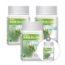 쾌변봤다! 알로에 아보레센스100 240정x3병+1병덤(총4병) 배변원활 장건강 알로에정