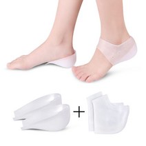 도매팜 1+1 양말속 실리콘 키높이깔창 뒤꿈치패드 발보호 쿠션 풋패드