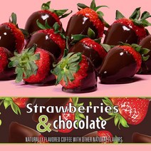 미국직구 커뮤니티 커피 딸기 & 초콜릿 맛 미디엄 로스트 그라운드 커피 11온스 가방(1팩), 수량, 상세참조