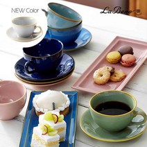 [라베느] 커피잔 1세트, 상품명:로즈 핑크, 상품명:로즈 핑크