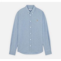 MAISON KITSUNE [명품]23SS 메종키츠네 폭스헤드 옥스포드 셔츠 라이트..