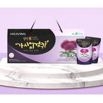 진짜국내산 임실가시엉겅퀴 하이진액 87% 함유 30포 * 1박스 하이리빙 건강한음료 100%생약추출