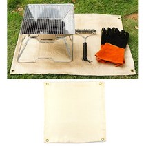 열전도 차단 난연 매트 방염포 낚시 글램핑 차박 텐트 캠핑 야영 그릴 내열 석쇠 바베큐, 본상품선택, 상세페이지 참조