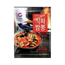 청정원 간편식 청정원 직화짬뽕 96g (3인분 분말) 집밥 도시락 식자재 캠핑 별미, 22개