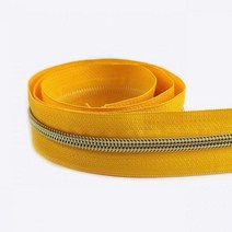 세단기 종이 파쇄기 문서 4 미터 5 나일론 지퍼 봉제 오픈 엔드 의류 장식 테이프 DIY 스포츠 코트 가방 재봉 액세서리 바느질, No5-4Meters, ZA030-55-Gold