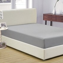 Mayfair Linen 100% Egyptian Cotton Sateen Weave 800 Thread Count Twin Fitted Sheet with Elastic All, 1