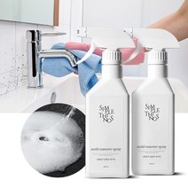 곰팡이제거제 1+1 베란다 벽지얼룩제거 벽 화장실청소세제 욕실방지제, 곰팡이 제거제 400ml 1+1