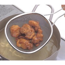 시모무라 손잡이 스텐 채반 스트레이너