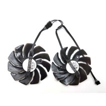 커스텀 수냉 88mm pld09210s12hh 비디오 카드 팬 쿨러 기가바이트 gtx 1050 1060 1070 ti gv rx570 580 ao s rx 470 480 r9, 한세트