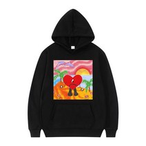 후드 Bad bunny hoodies 여성 un verano sin ti 음악 앨범