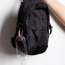 등산 트레킹 백패킹 자전거 스포츠 카라비너 30ml 물통, 단품, 60mL