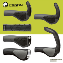 에르곤 GA2 자전거 핸들 그립, 블랙-MTB 엔듀로/다운힐-GA2 FAT, 1개