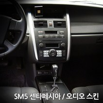 스키니스킨 SM5 [2007 - 2010년식] 센타페시아 / 오디오 스킨, SET-1-A1, CARBON.WHITE